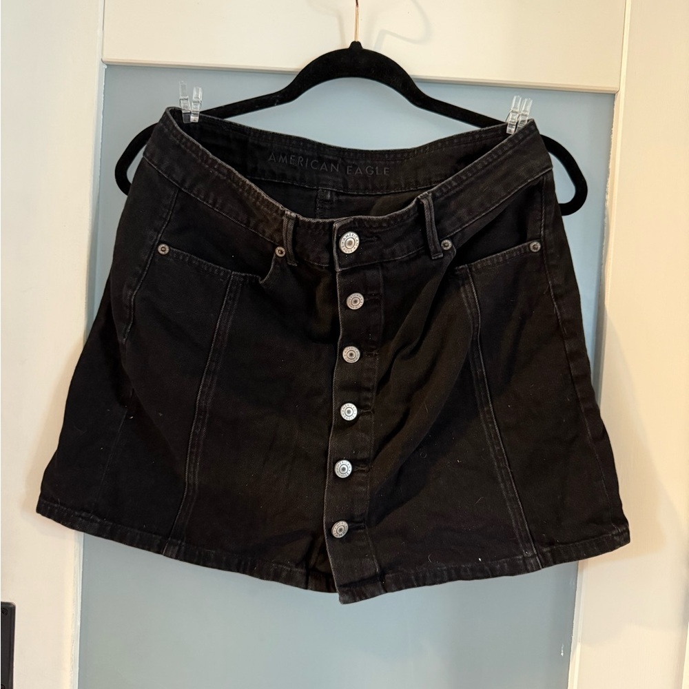 American Eagle Outfitters Black Women's Jean Skirt